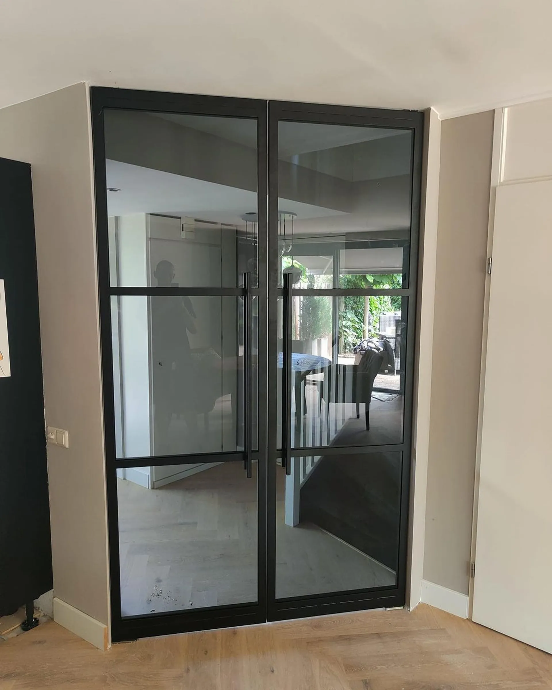 Inmeting stalen deur